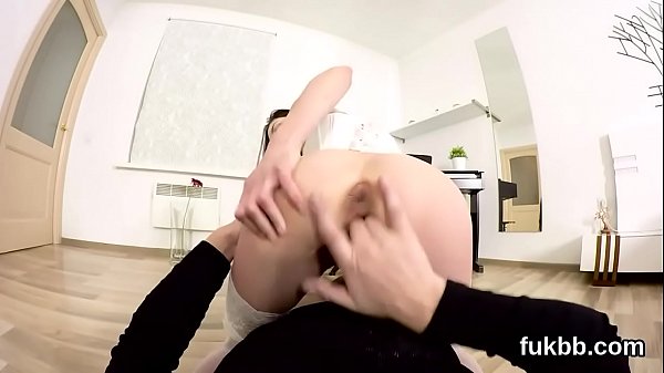 Nasty kitten pleases slit and gets licked and drilled in pov