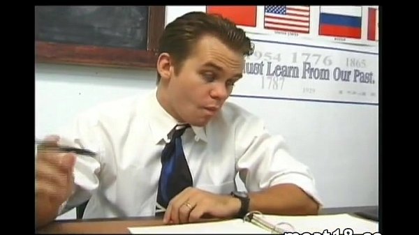 Hot teen gets banged by a horny teacher