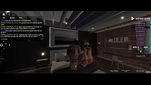ROBLOX - FUCKING A WHORE IN AND HER BRUNETTE FRIEND ARRIVES FOR DICK