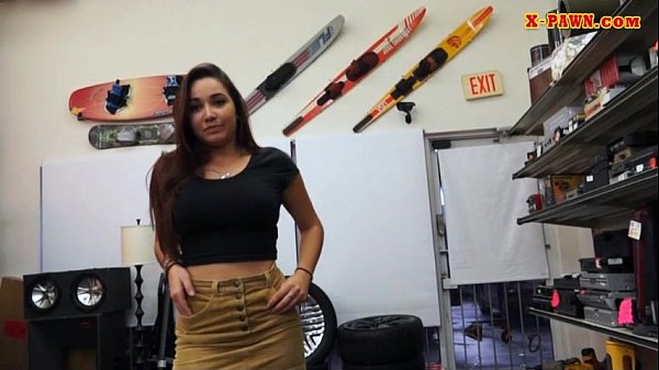 Sexy coed pounded by pervert pawm dude