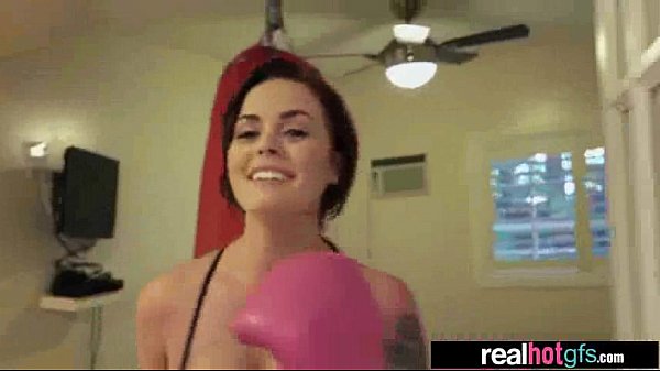 (roxii blair) Real Hot GF Banged In Hard Style Sex Tape video-26