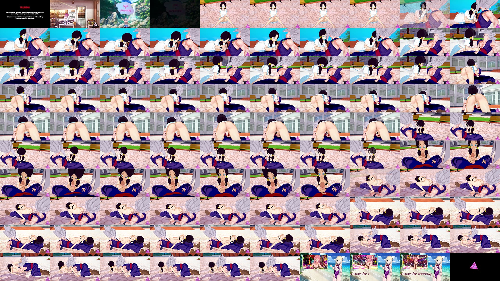Videl preferisce il cazzo di Gohan agli allenamenti 预览图