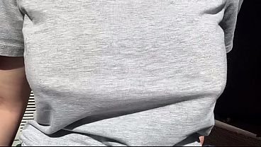 Big boobs Bouncing Session Horny Stepmom Artemisia Love Outdoor