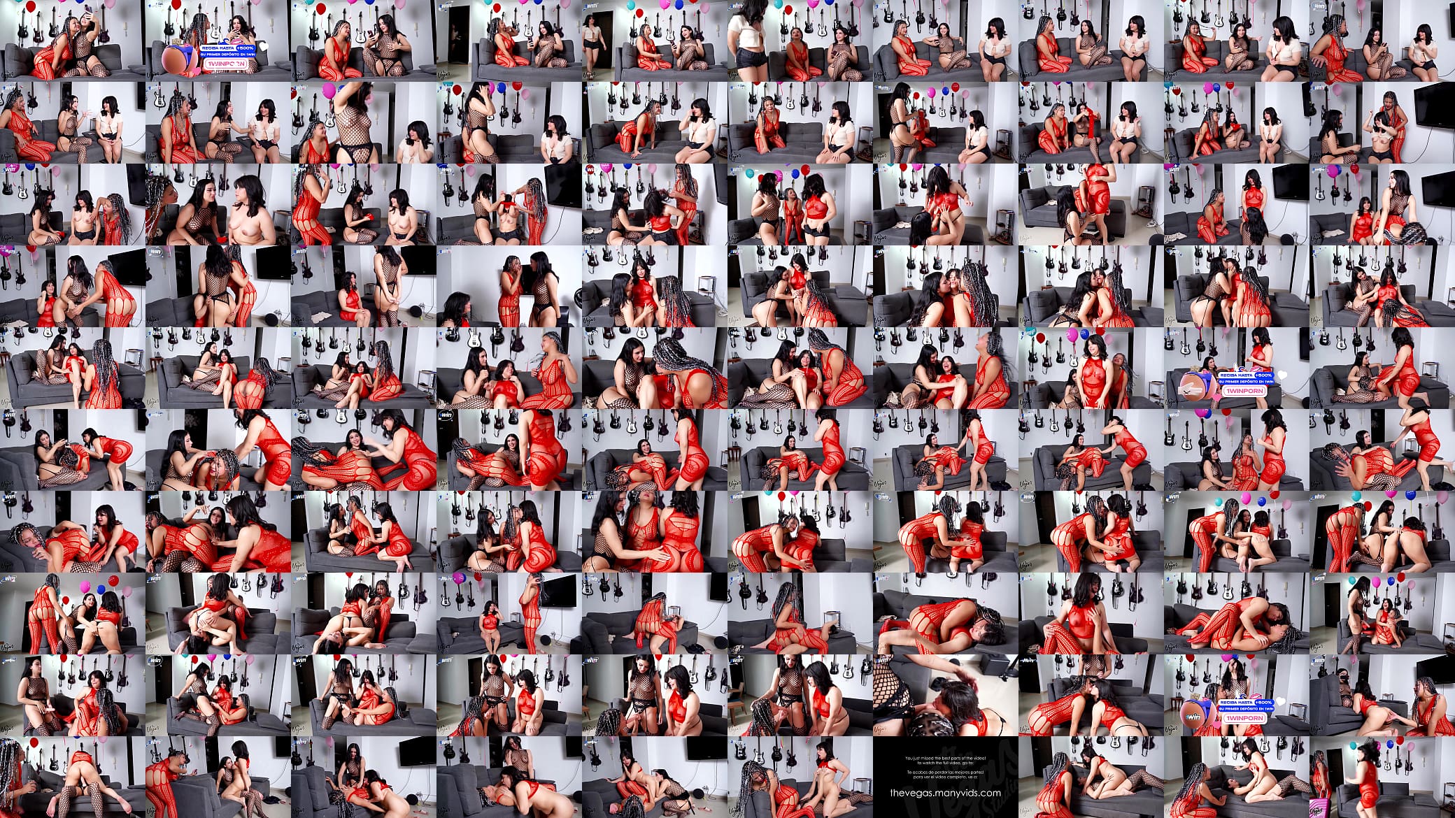 Min Galilea and Diana Marquez perverts lil naive Selena Vega in a lesbic strap-on threesome 预览图