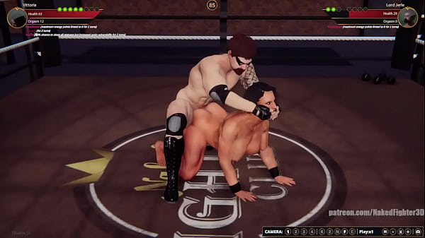 VITTORIA VS Lord Jerle (Naked Fighter 3D)