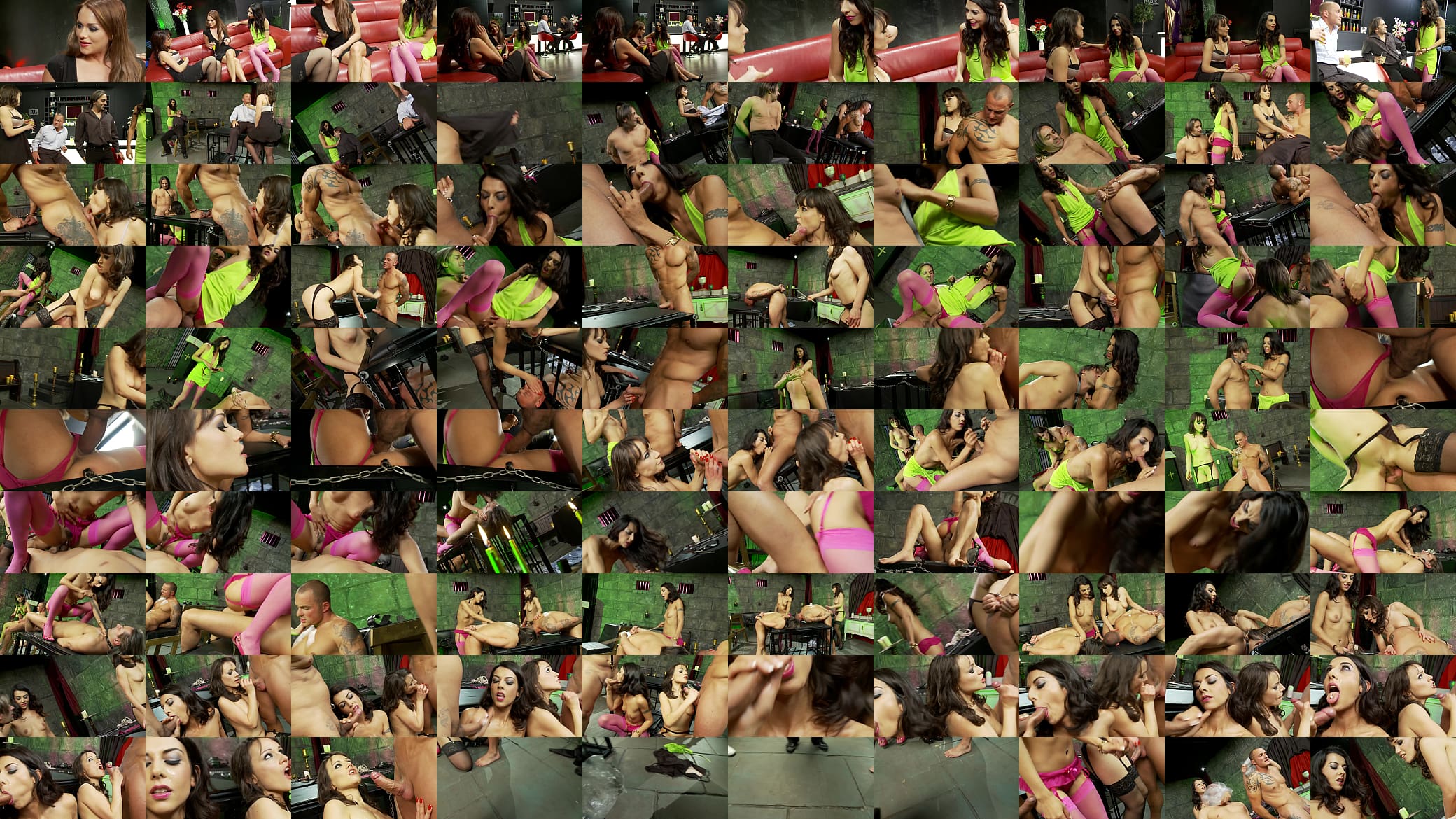 FEMDOM GANGBANG ORGY - FEMALE DOMINATION SEXPARTY 预览图