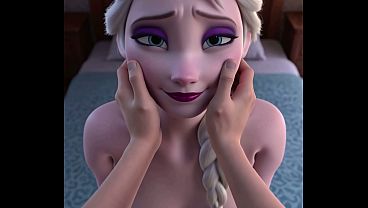 Honeyphoria - Elsa de Frozen es follada – Hentai animado en 3D