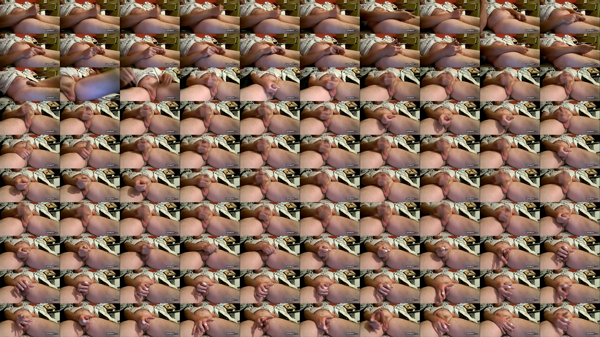 Symmetrical Gay Orgasming Guy 预览图