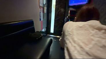 Uncensored, privately filmed, amateur, submitted. A slutty, masochistic wife gets cummed inside during karaoke, finishing with a cumshot from behind.