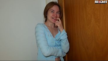 Beauty Slim brown skin Latina black hair Teen Pick Up and talk to Casting Fuck with older Guy