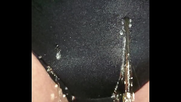 Pee in new pantie