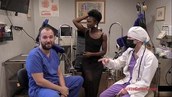Ebony Beauty Rina Arem Gets A Mandatory Orgasm From Doctor Stacy Shepard @GirlsGoneGyno Reup