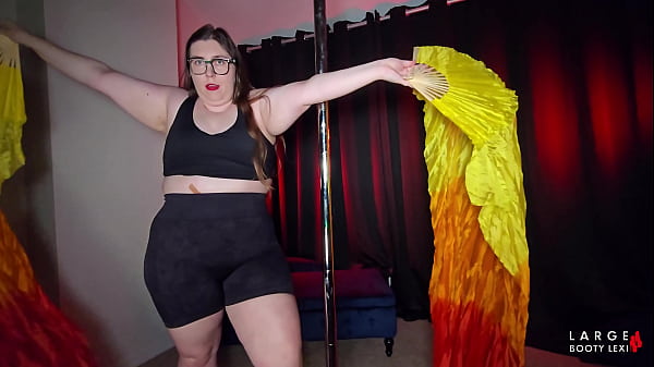 Thick BBW Try-On Haul wiith 5 Tight Gym Shorts hugging juicy ASS, Dirty Talk, StripteaseS and Naughty Dance (4K Landscape)