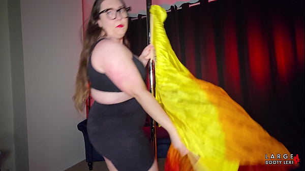 Thick BBW Try-On Haul wiith 5 Tight Gym Shorts hugging juicy ASS, Dirty Talk, StripteaseS and Naughty Dance (4K Landscape)