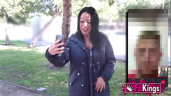 Dirty teacher Aura Rodriguez looks for her boytoys: This time in the park!