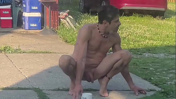 ALMOST CAUGHT DOING KINKY NAUGHTY STUFF OUTDOOR...