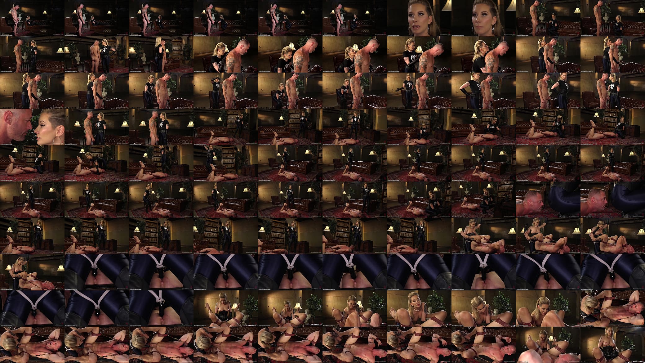 Femdom flogging and pegging man 预览图
