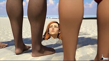 Slut wife's spends her vacation afternoon getting fucked on the beach
