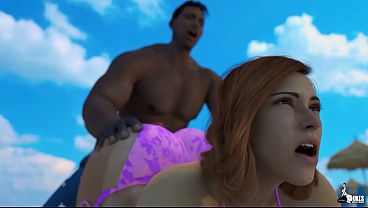 Slut wife's spends her vacation afternoon getting fucked on the beach
