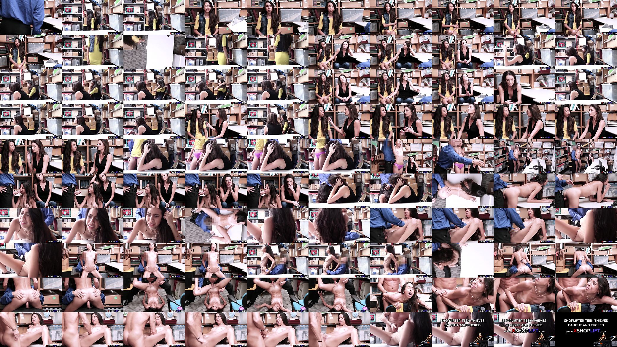 Latina teen punished for stealing in front of her stepmom 预览图