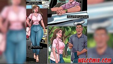 The Teacher And The Gatekeeper - Hot MILF Seduction (3D Hentai Welcomix)