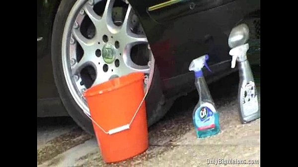 Adrianne Black washes Mercedes