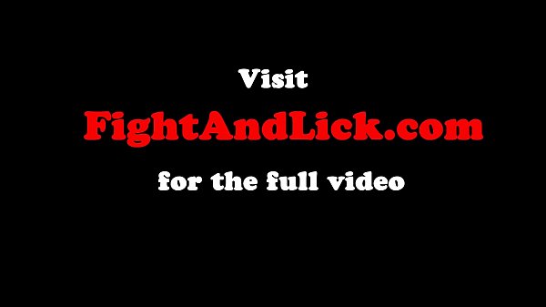 Faketit lezzie wrestling with roundass babe