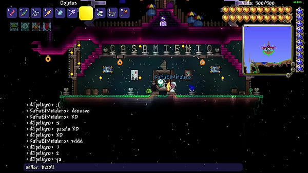 SEX ON THE ARMCHAIR AFTER WEDDING-TERRARIA