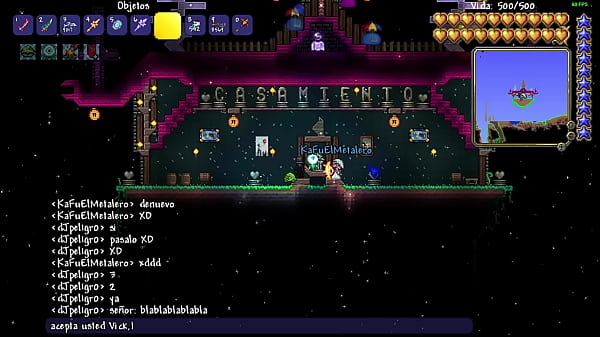 SEX ON THE ARMCHAIR AFTER WEDDING-TERRARIA