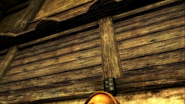 Skyrim appreciating Mara's big titties