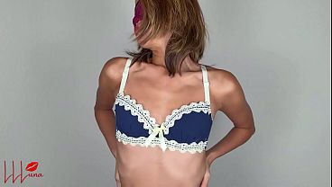 Small Tits Asian Teen shows off 7 new Bras in Try On Haul! – Small Boobs & Bra Fetish Solo Tease