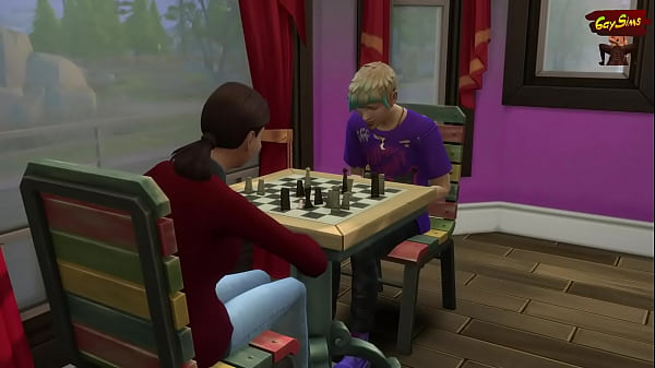 Download Video - Cute Fem Boy got his Ass Fucked by an old pro chess player - WickedWhims