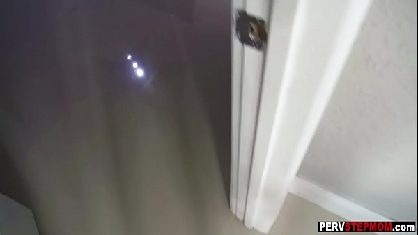 Horny tired MILF stepmom wants a relax after a long day