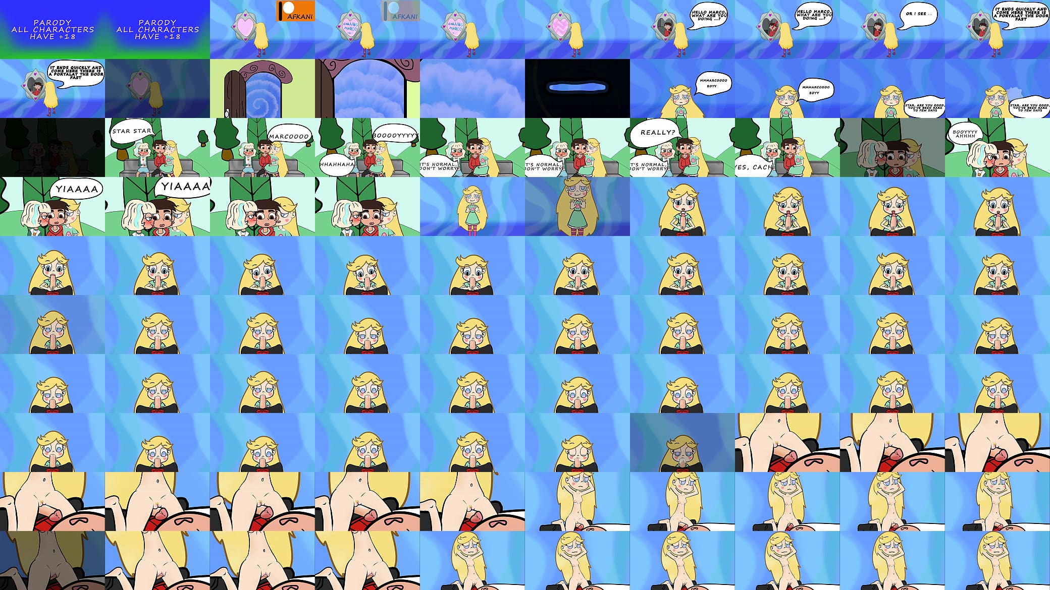 Star butterfly part 1of2 预览图