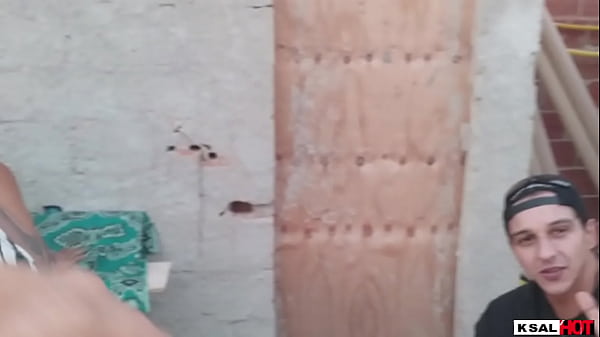 Ksal Hot and his friend Pitbull porn try to break into a house under construction to fuck, but the mosquitoes fucked with them