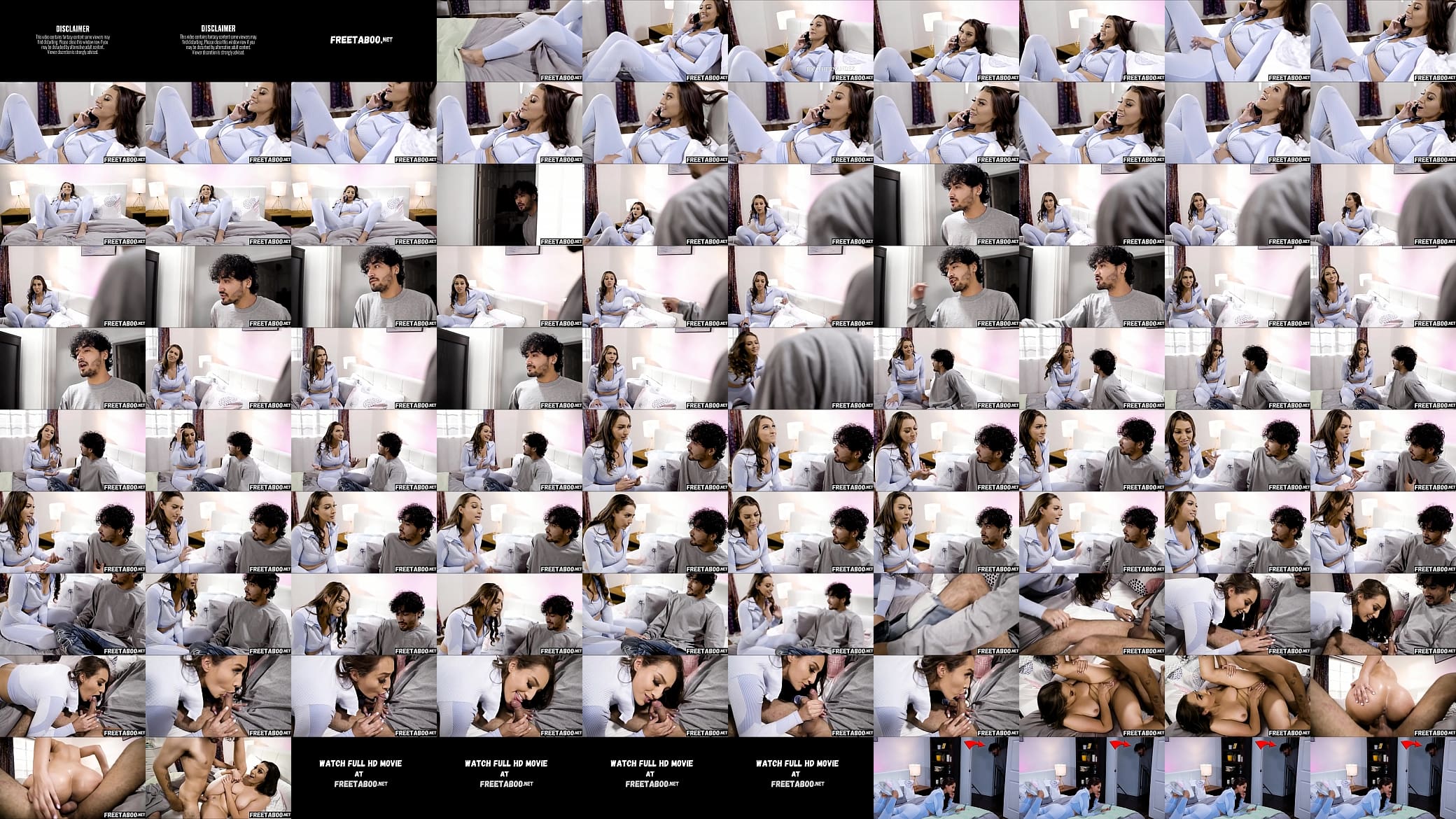 Spying On My Lesbian Stepsister&#039;s Girlfriend Bella Rolland - Full Movie On FreeTaboo.Net 预览图