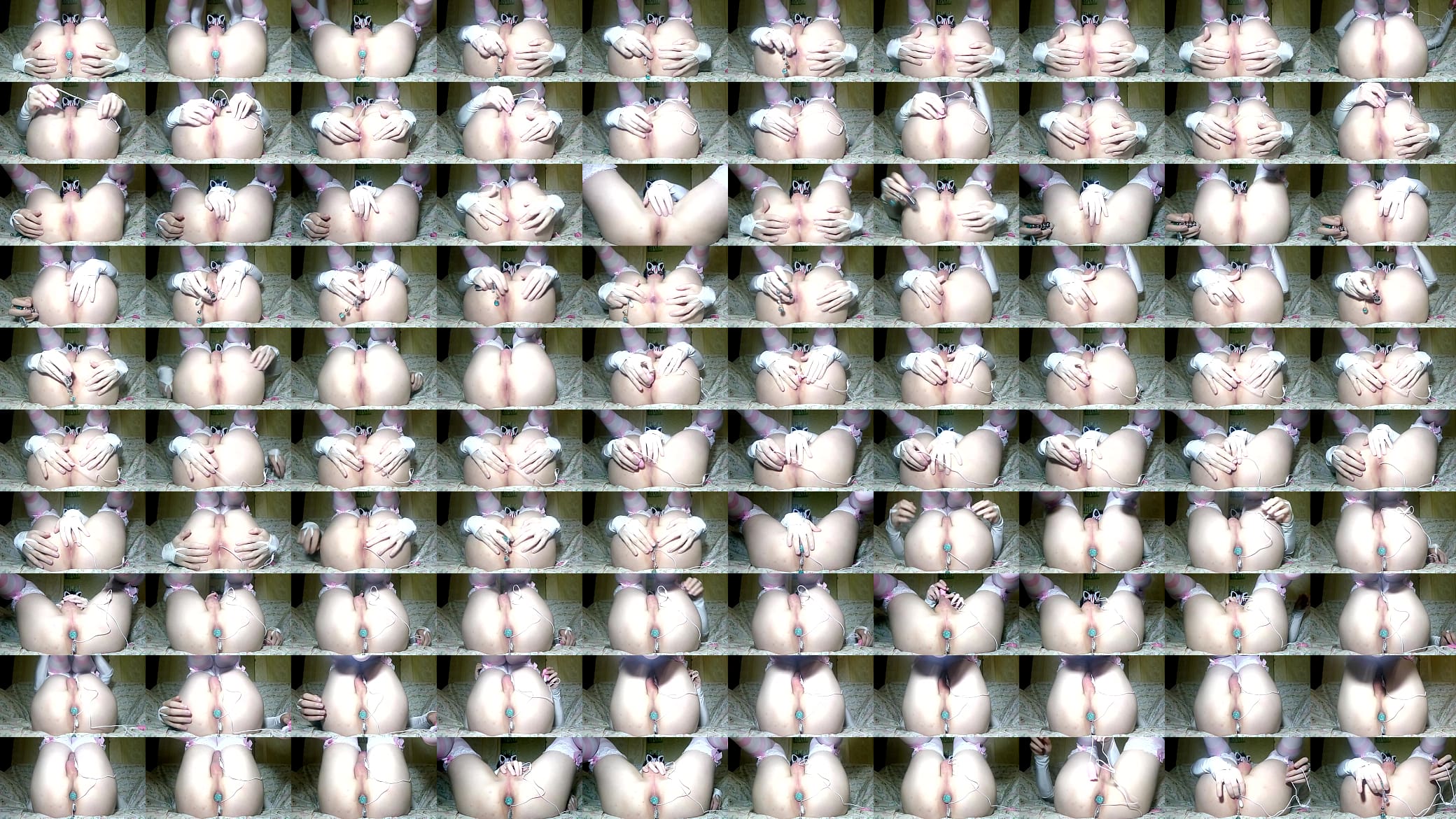 [EroNekoKun] - Anal Play with Jewelry Buttplug 预览图