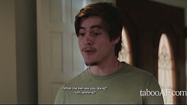 Frustrated Les Camgirl Silences Stepbro By Offering Her Purity | TabooAF