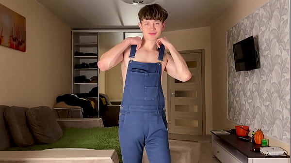 Big Dick Boy with Perfect Body Cumming Hard / H...