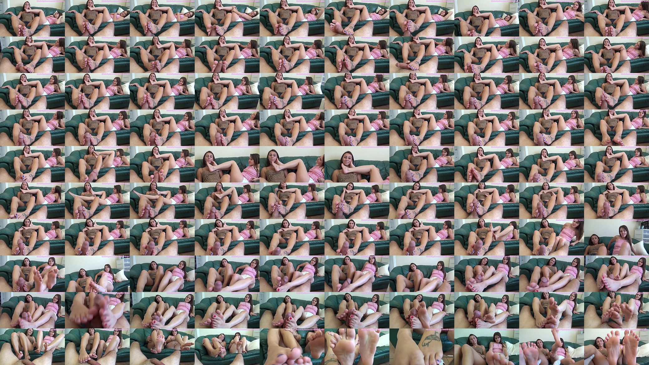 Double Footjob 19 预览图