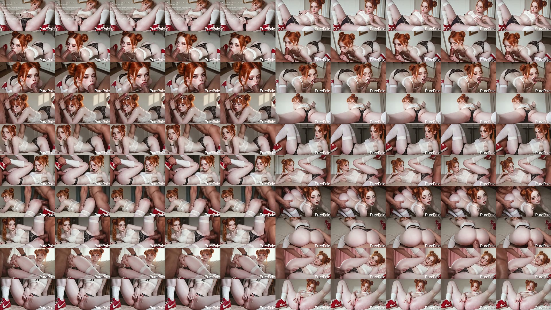 This snow-white introverted girl turned into a dirty nympho and licked my cock before a hardcore session [AI] 预览图