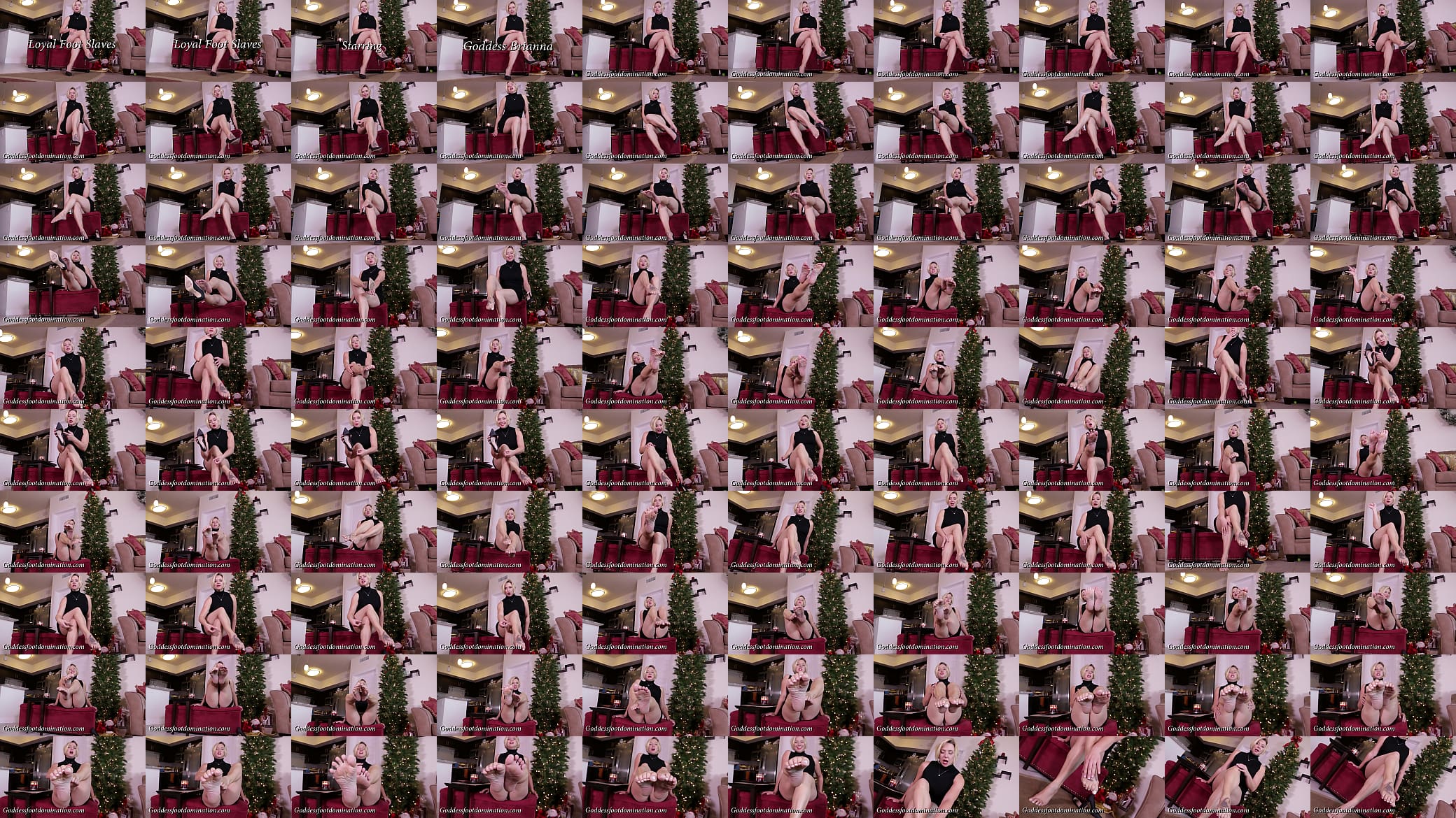 Loyal foot slave Goddes Brianna 预览图
