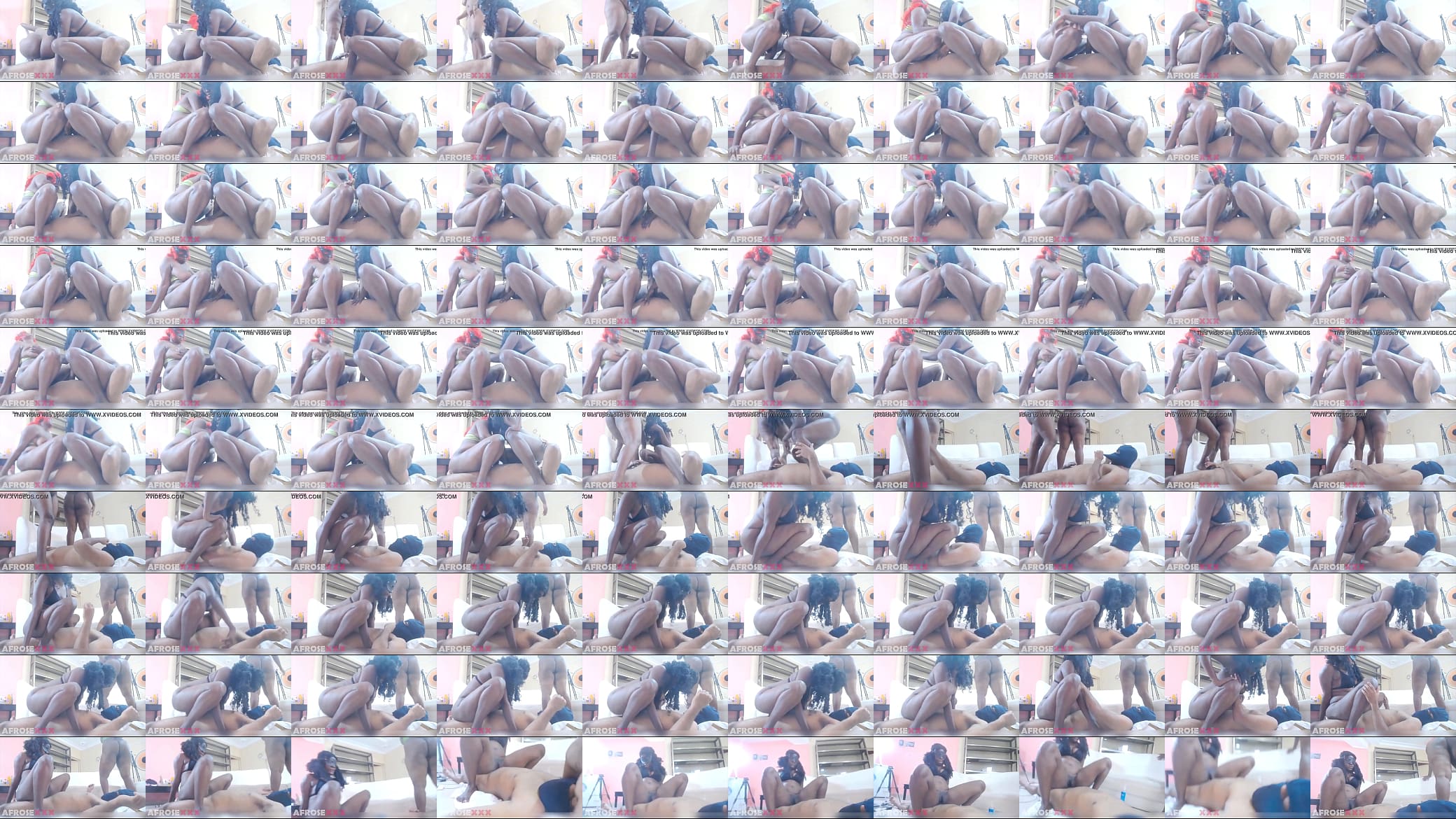 Hot ebony girl with incredible shapes riding a man 预览图