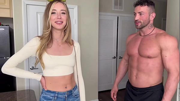 Teen Blonde with Big Ass getting Anal and Double Penetration Two Big Cocks