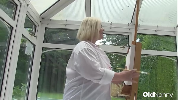 Mature MILF Lacey Starr Wild Art Lesson with Luke Hotrod