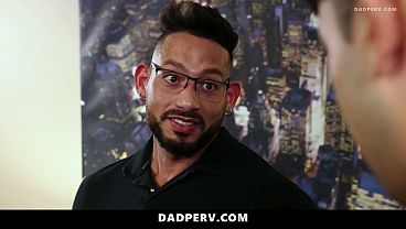 Horny Latin Papi Discovers His Stepson Is a Gay Bottom and Tests His Skills with His Massive Cock