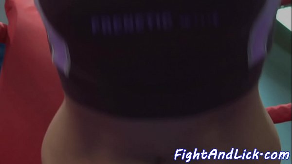 Glam lesbian babe gets her twat pleasured