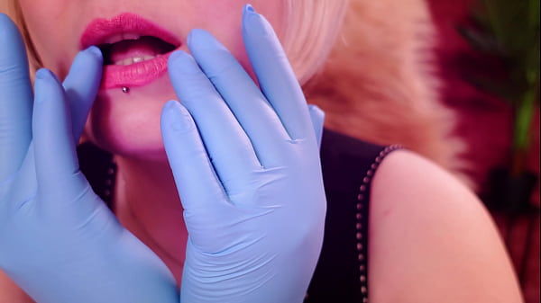 ASMR with 2 LAYERS of medical gloves, clicking and clapping hands.