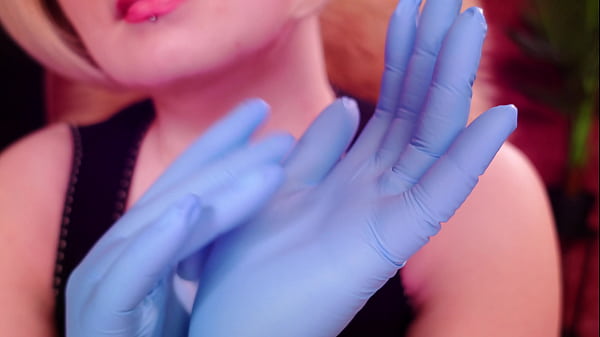 ASMR with 2 LAYERS of medical gloves, clicking and clapping hands.