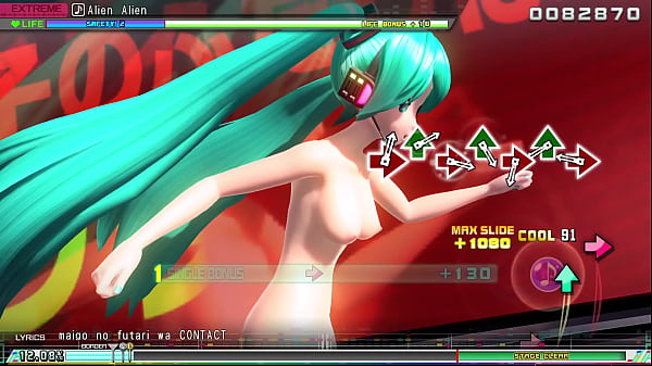 Project DIVA Nude Mod Hatsune Miku Alien Alien Extreme Perfect